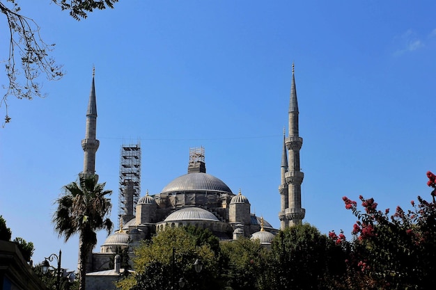 Photo la mosquée bleue