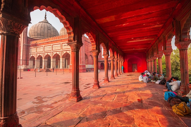 Mosquée Jama Masjid Old Delhi Inde