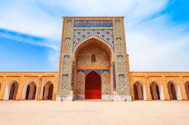 Photo mosquée kok gumbaz à shahrisabz ouzbékistan