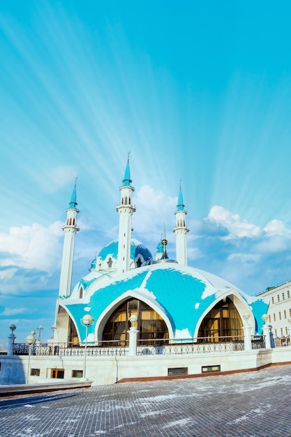 La mosquée Kul Sharif à Kazan Kremlin Tatarstan Russie