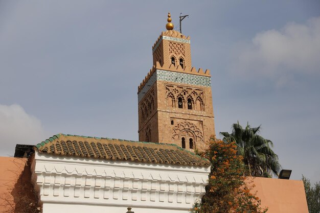 Mosquée Kutubiyya à Marrakech Maroc