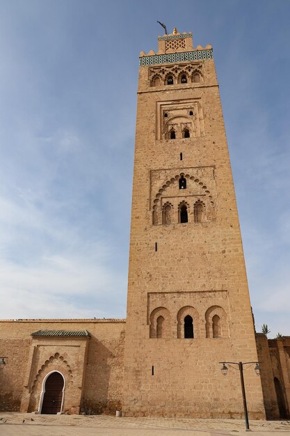 Mosquée Kutubiyya à Marrakech Maroc