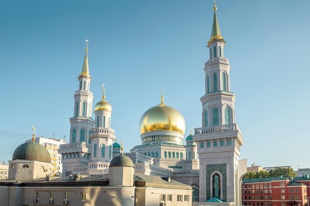 La mosquée la plus grande et la plus haute d'Europe Moscou Russie