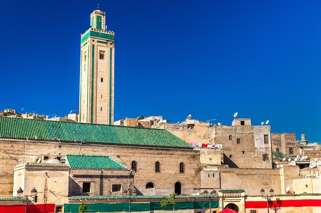 Mosquée Rcif dans la médina de Fès, Maroc