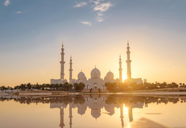 La mosquée Sheikh Zayed à Abu Dhabi