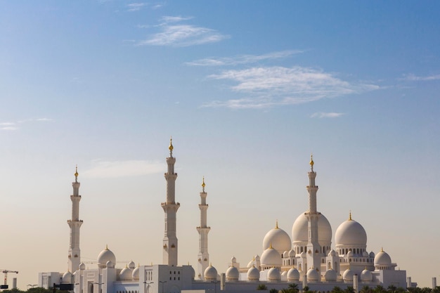 La mosquée Sheikh Zayed à Abu Dhabi