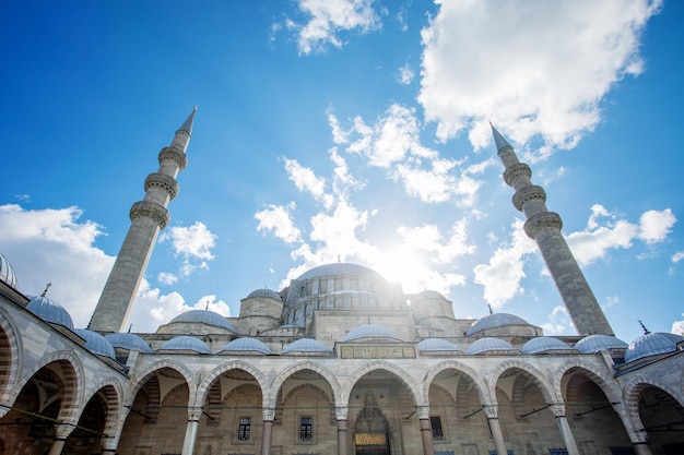 Mosquée Suleymaniye en Turquie Concept de tourisme à Istanbul