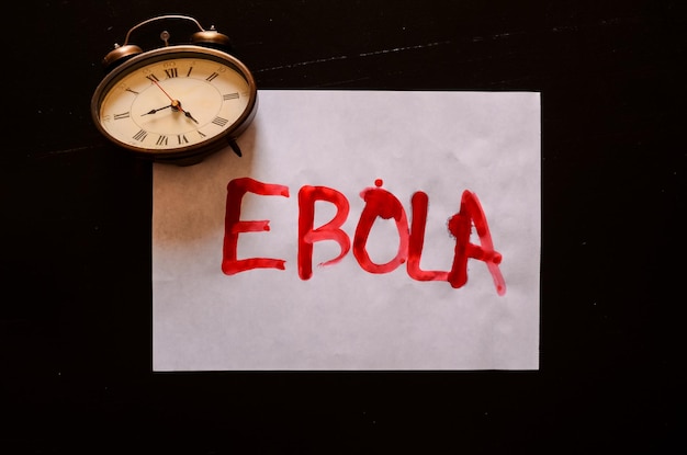 Mot Ebola Texte