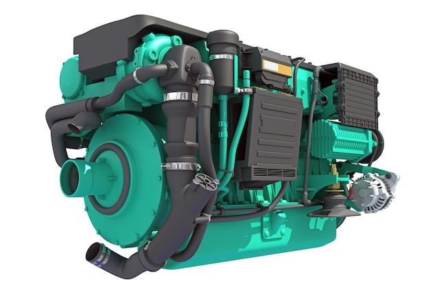 Moteur de propulsion marine pour navires, yachts et bateaux