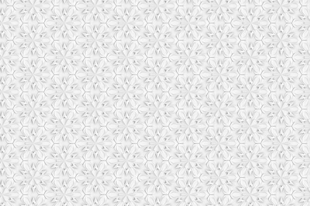 Motif abstrait blanc