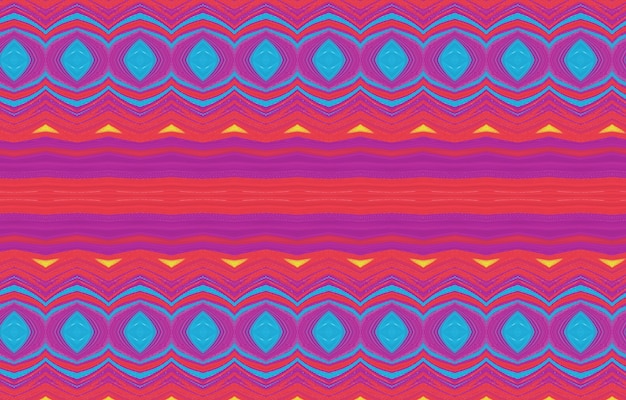 Motif abstrait coloré pour le textile et le designMotif polychrome avec motif géométriqueRésumé