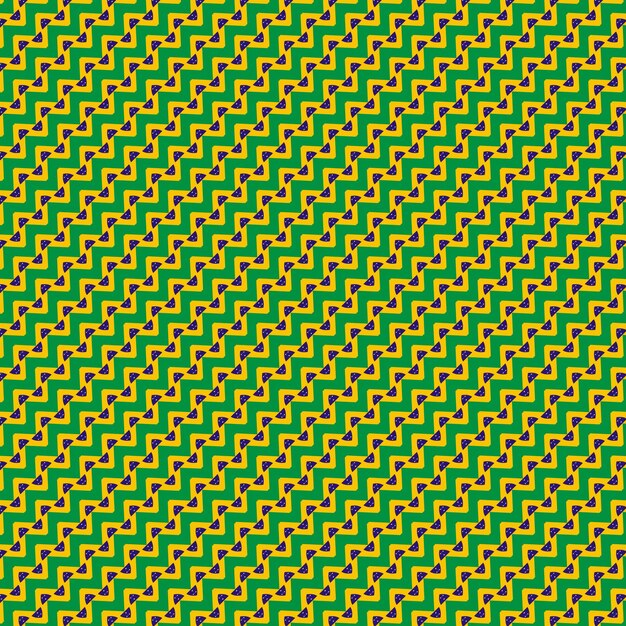 Motif abstrait du drapeau brésilien