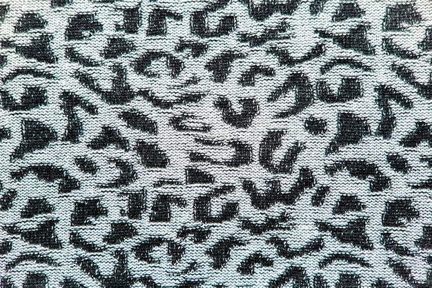 Motif abstrait sur fond de tissu de zigzags inégaux