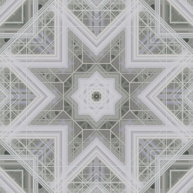 Motif abstrait sans couture Fond carré de lignes et de motifs Kaléidoscope de textures