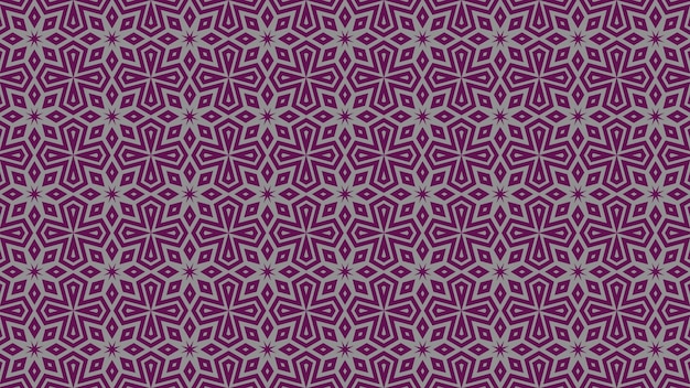 motif abstrait violet et violet sans couture avec une fleur.