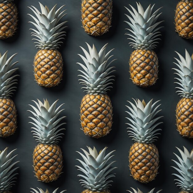 Photo motif d'ananas