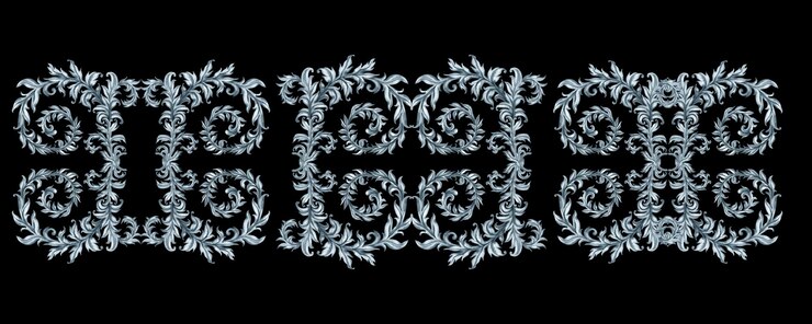 Photo motif d'aquarelle florale abstraite gris monochrome avec des branches et des feuilles pour un vintage élégant