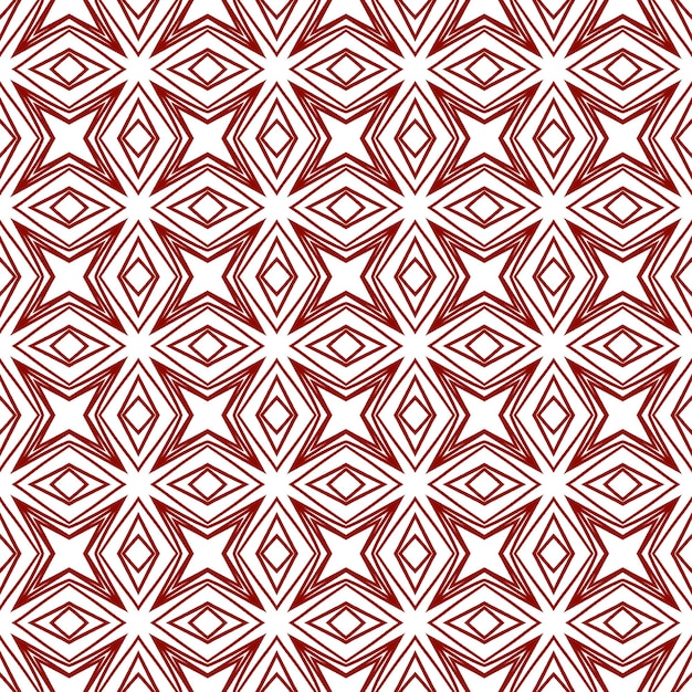 Motif aquarelle en mosaïque Maroon symétrique