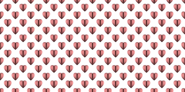 Photo le motif d'arrière-plan de beaux cœurs jour de la saint-valentin