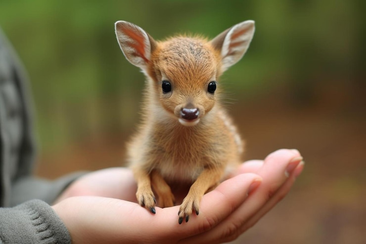 Photo le motif de bébé animal est mignon.