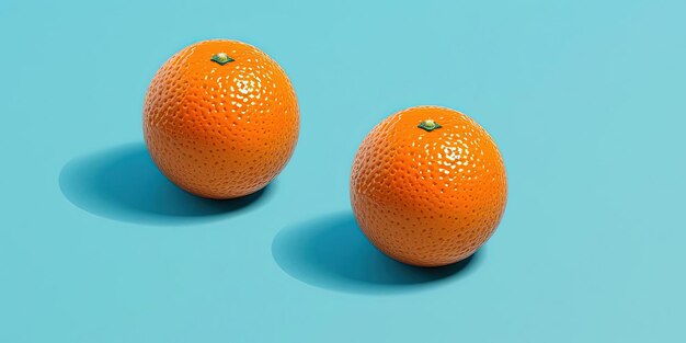 un motif blanc et orange avec deux oranges dans le style de la photographie stéréoscopique