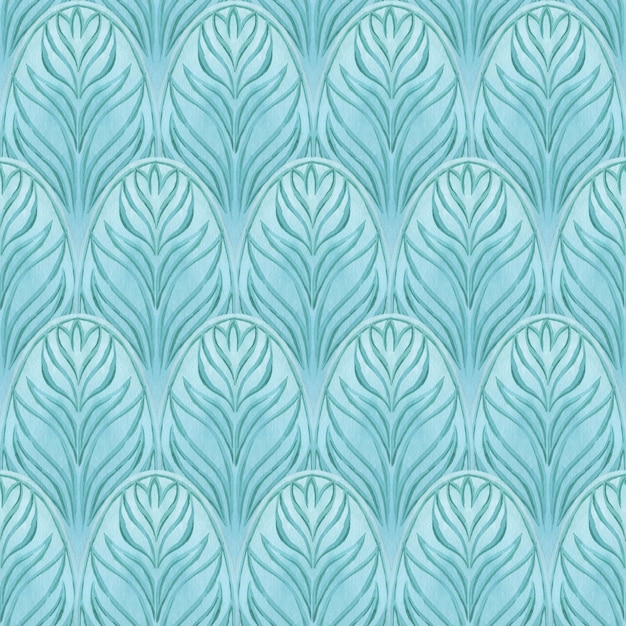 Photo motif bleu transparent oriental. abstrait. impression pour papier d'emballage, textile, tissu, mode, cartes, invitations de mariage