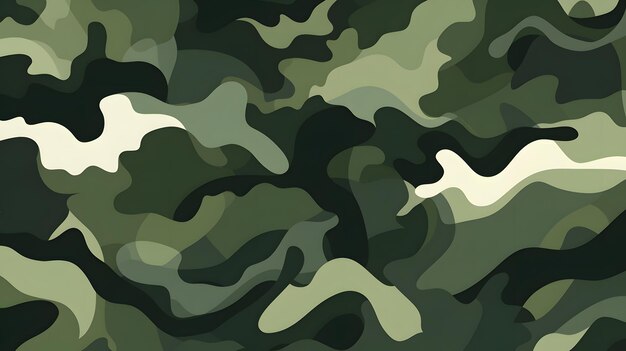 Motif camouflage militaire d'été