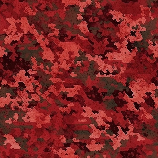 Motif de camouflage répété militaire tactique et polyvalent.