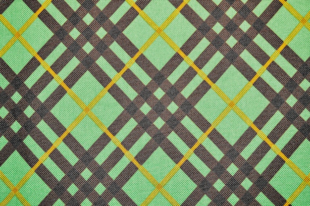 Motif à carreaux abstrait Texture de tissu de tissage