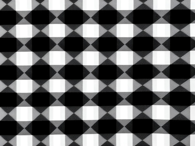 Motif à carreaux noir et blanc Images