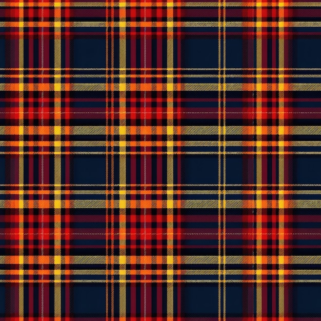 Motif à carreaux de tartan