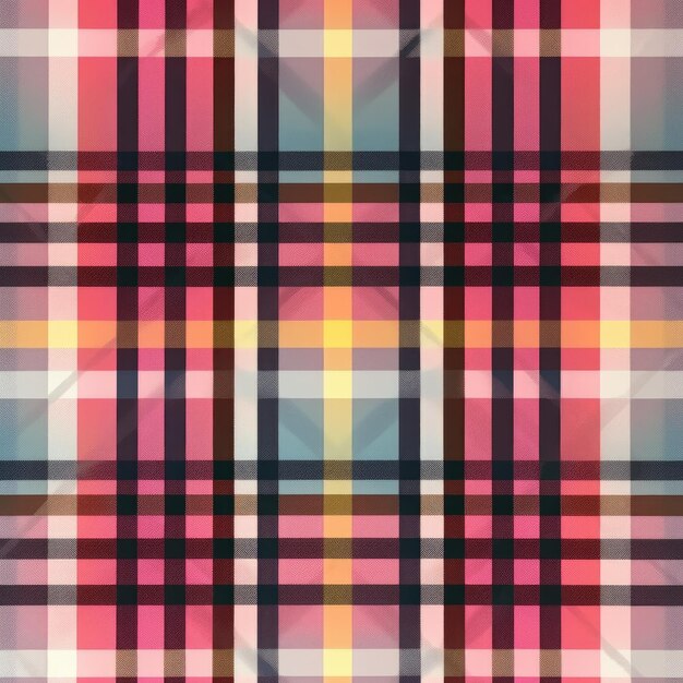 Motif à carreaux de tartan