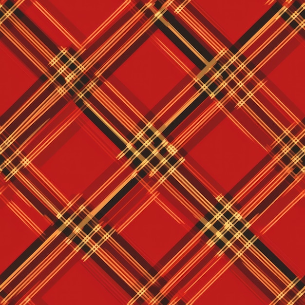 Photo motif à carreaux de tartan