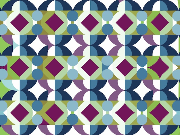 un motif coloré avec un dessin qui dit le mot dessus