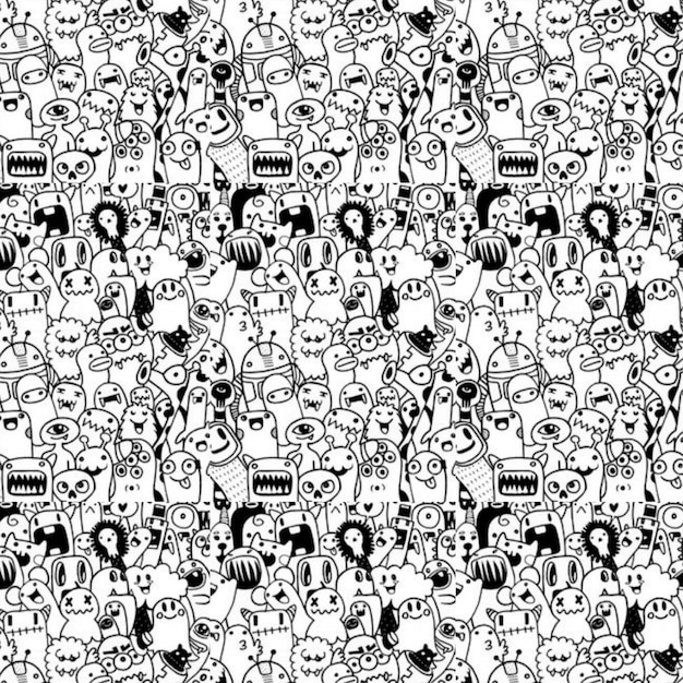 un motif du mot sur un fond blanc avec le mot t dessus