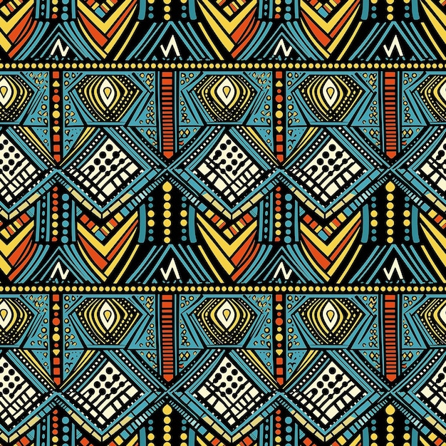 Photo motif ethnique africain