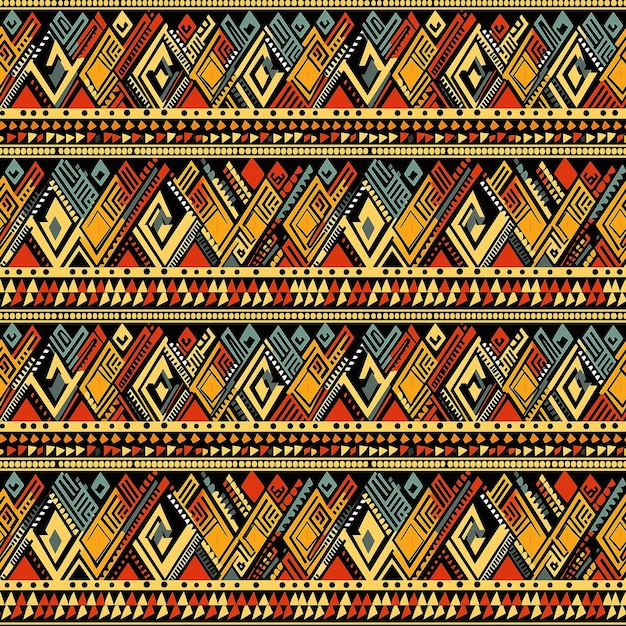 motif ethnique africain