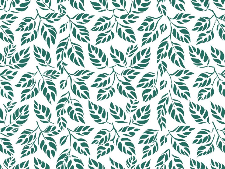 Photo motif de feuille de printemps sans couture