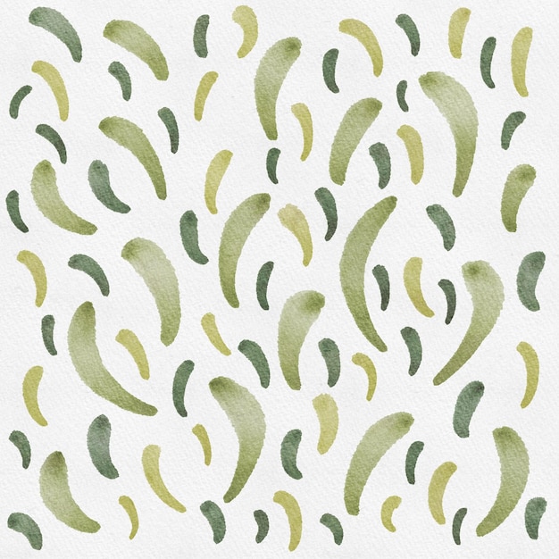 Photo motif de feuilles fines séchées à l'aquarelle