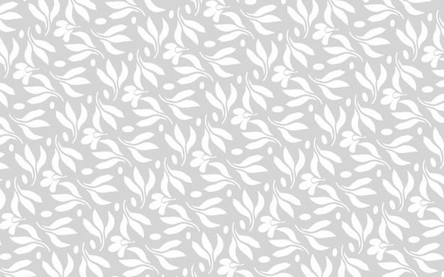 Le motif de feuilles sans couture en arrière-plan