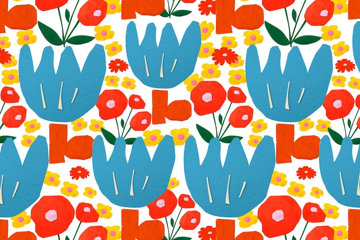 Photo le motif de fleur de printemps à fond transparent png
