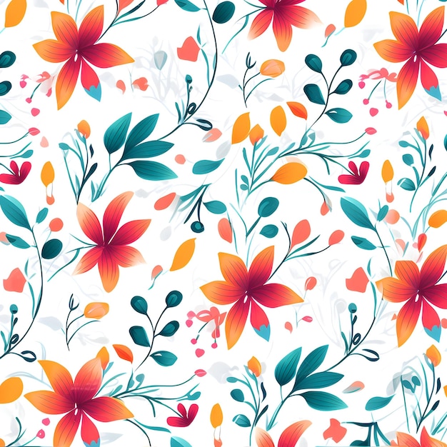 motif floral design fleur impression textile Design numérique