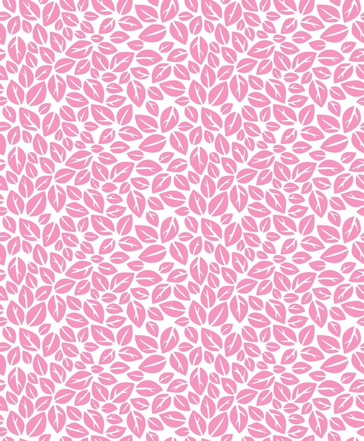 un motif floral rose sur un fond blanc