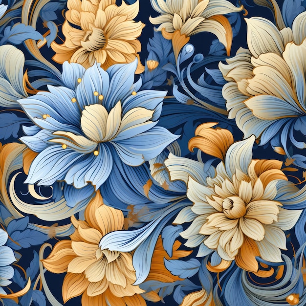 Motif floral