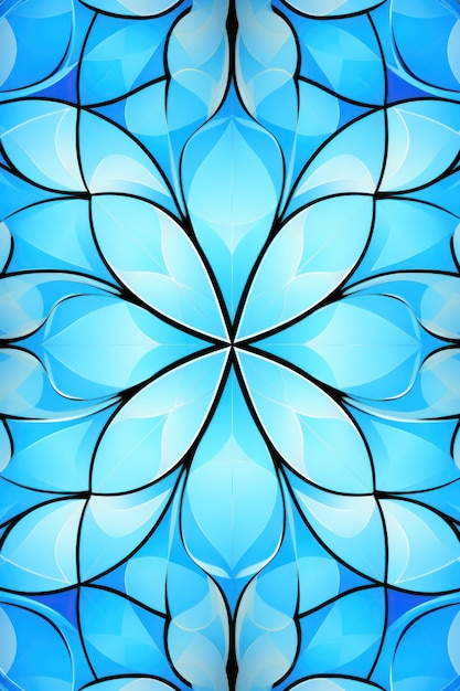 Photo le motif de fond en cercle bleu ciel symétrique ar 23 v 52 id d'emploi b5b873ca5ee0460ea4bdae84e9274236