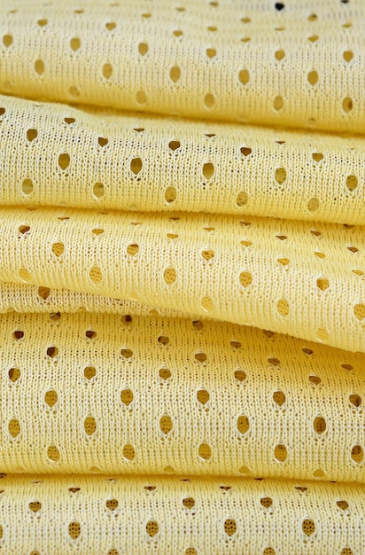 Motif de fond textile textile tissu mesh jaune