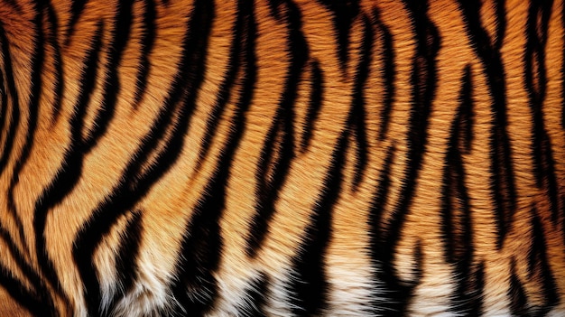 Photo motif de fourrure de tigre