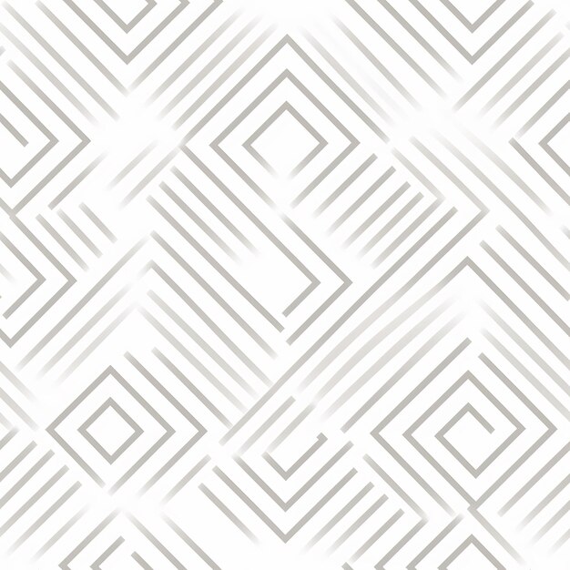 un motif géométrique blanc et noir avec des carrés et des triangles