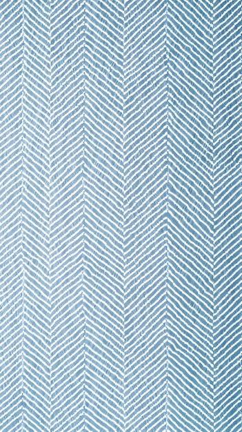 un motif géométrique bleu et blanc par personne