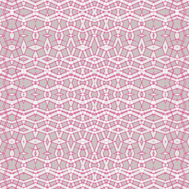 Motif géométrique rose et blanc avec les lignes.